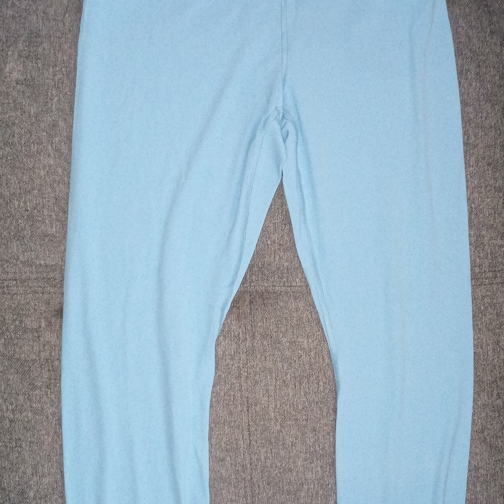 All in Motion Sky Blue Cross Over Waist Leggings